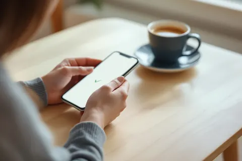 Illustratieve foto: betaling bevestigd op een telefoon